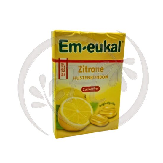 Em-Eukal Zitrone, Sugar-Free, 50g (box)